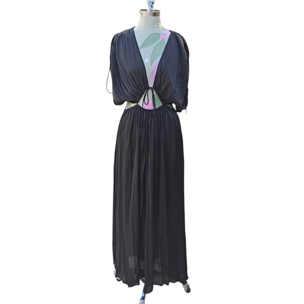 Zara Black Maxi Dress - Picture 3 of 7
